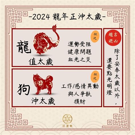 犯太歲 2024|2024龍年「5生肖」犯太歲 該注意什麼、化解方法一次。